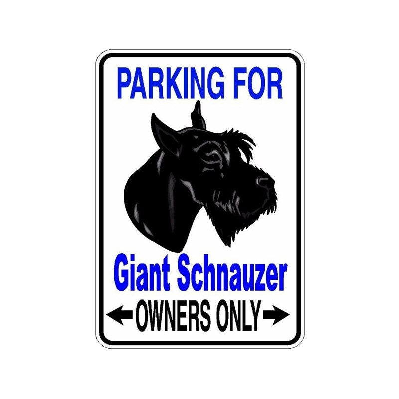 10*14.2CM Giant Schnauzer Dog Hipster Cartoon Animal  Car Sticker C1-4542