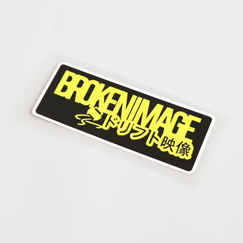 11.2CM*4.3CM Fashion JDM Drift Car-styling PVC Car Sticker Decal