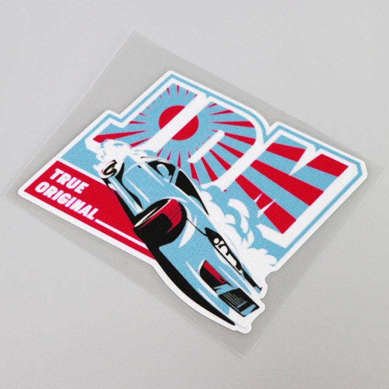 11.4CM*8.7CM Cartoon Fashion Drive A Car PVC Window Decal Decor Car Sticker
