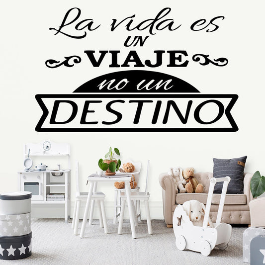 Funny words Art Sticker Waterproof Wall Stickers Decor Living Room Bedroom Removable Nordic Style Home Decoration