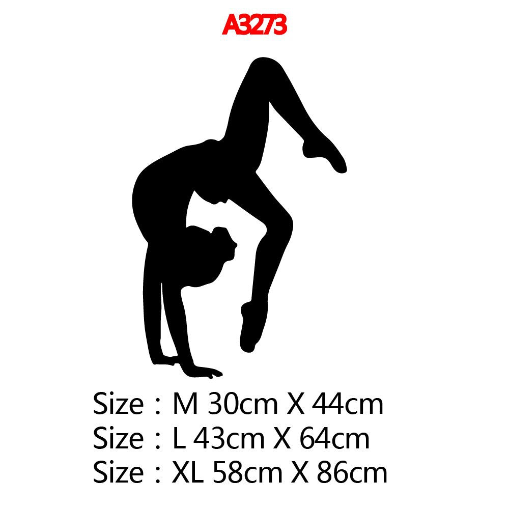 New Design Sports Gymnastics Wall Sticker Modern Art Wall Decoration Decals for Living Room Wall Decal Mural Decoracion