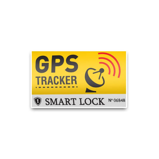 10.6*6.3CM GPS Tracker  Car Sticker Decals Smart Lock  Creative C1-3026