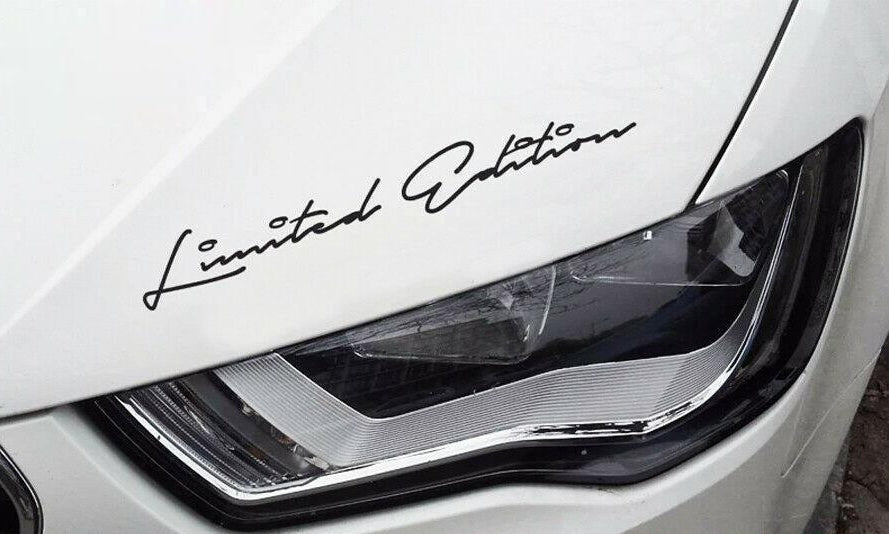 LIMITED EDITION Decal Sticker Racing Performance Sports Car Truck Emblem logo