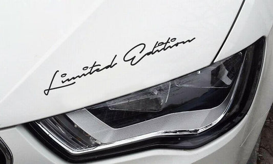 LIMITED EDITION Decal Sticker Racing Performance Sports Car Truck Emblem logo