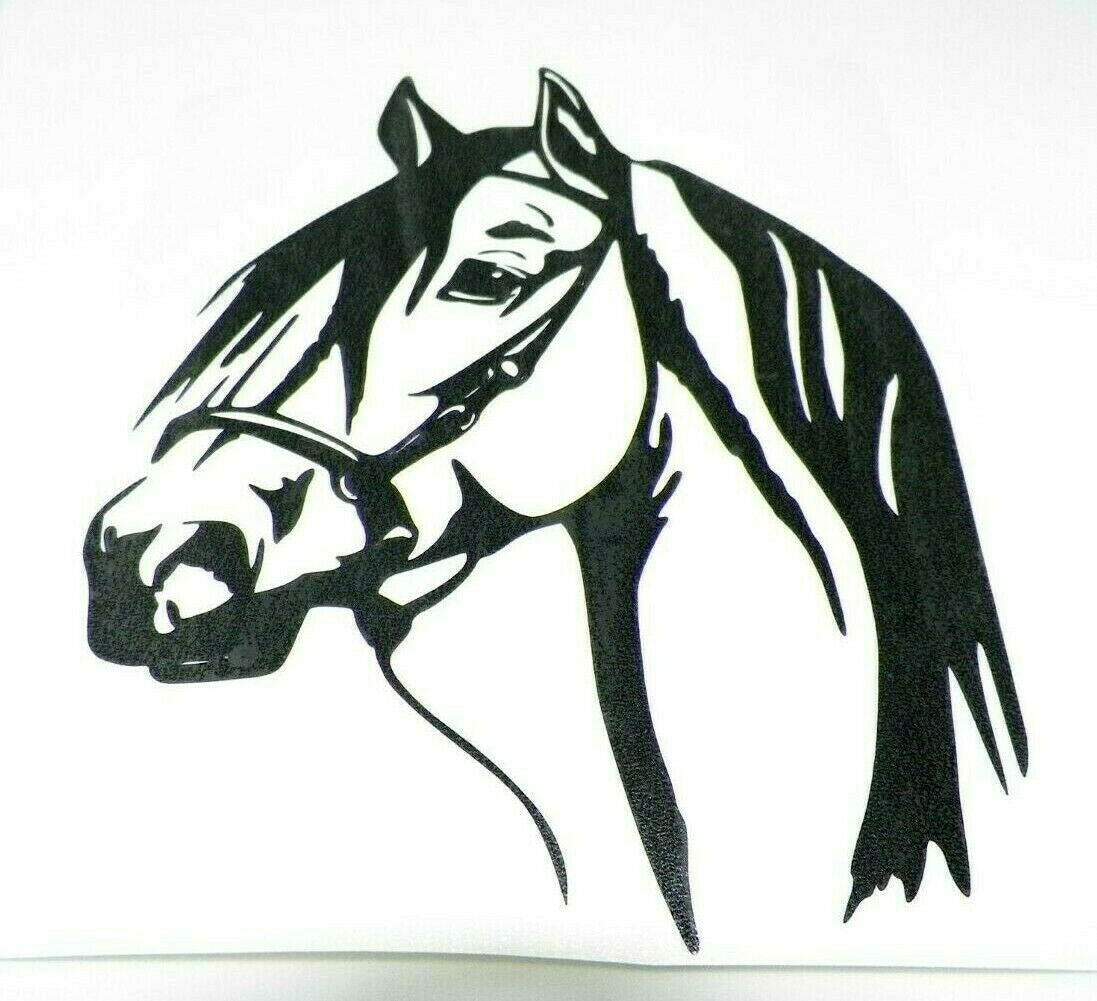 5''X6'' HORSE sticker vinyl decal for car and others FINISH GLOSSY