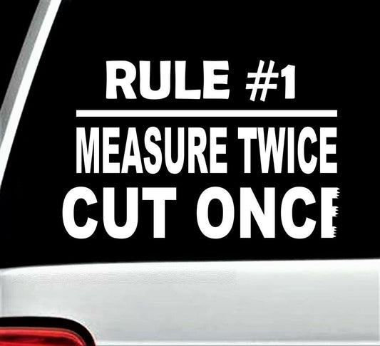7"x4.5" Funny Woodworking Carpenter Welder Shop Decal Sticker Toolbox Saw Cordless