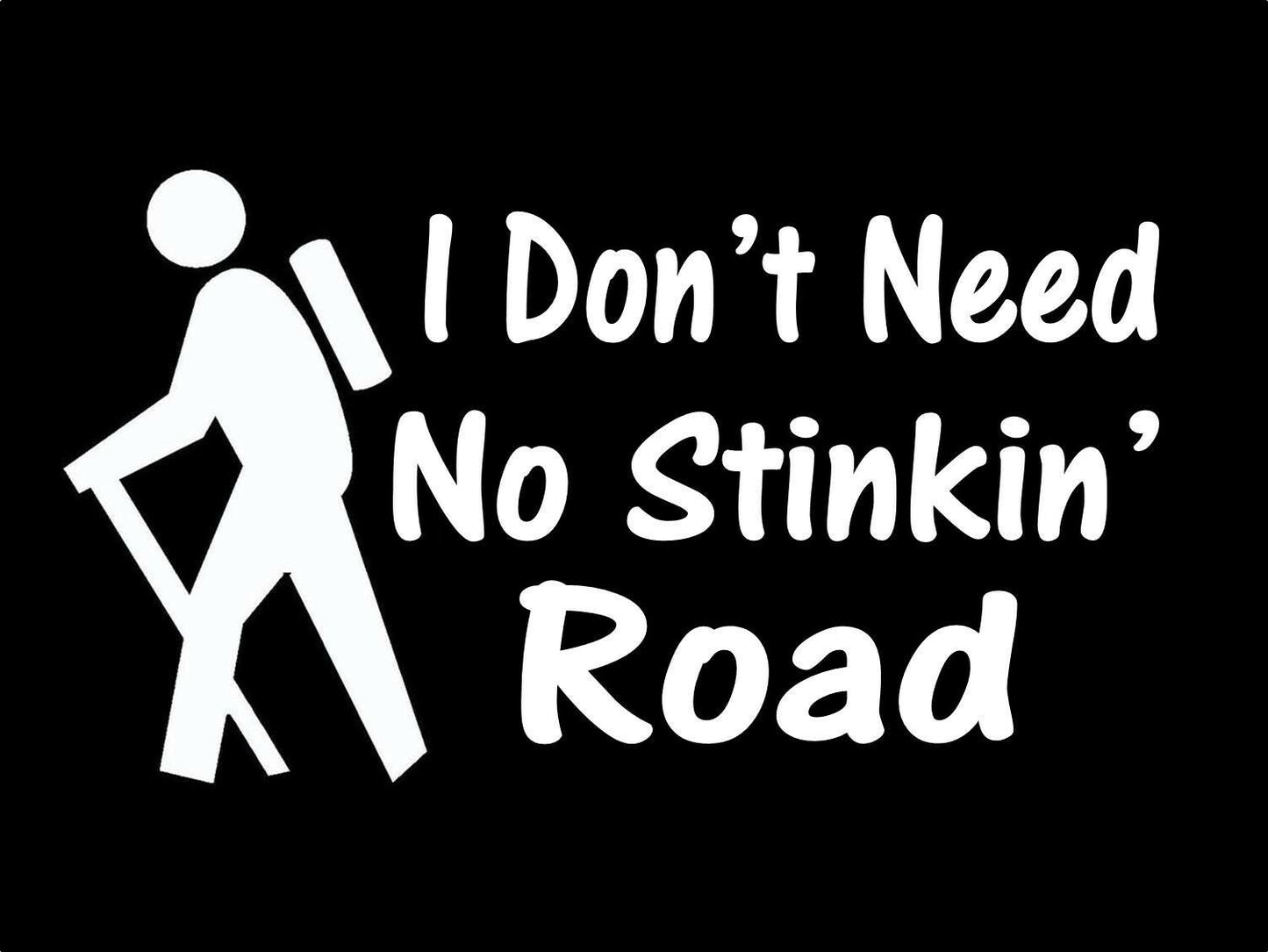 7"x4" HIKING CAMPER CAMPING Decal Sticker for Car Truck SUV Van LAPTOP TENT WALL