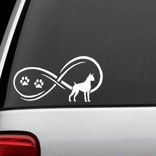 7"x3.5" Boxer Dog Decal Sticker Car Truck SUV Van Laptop German Puppy