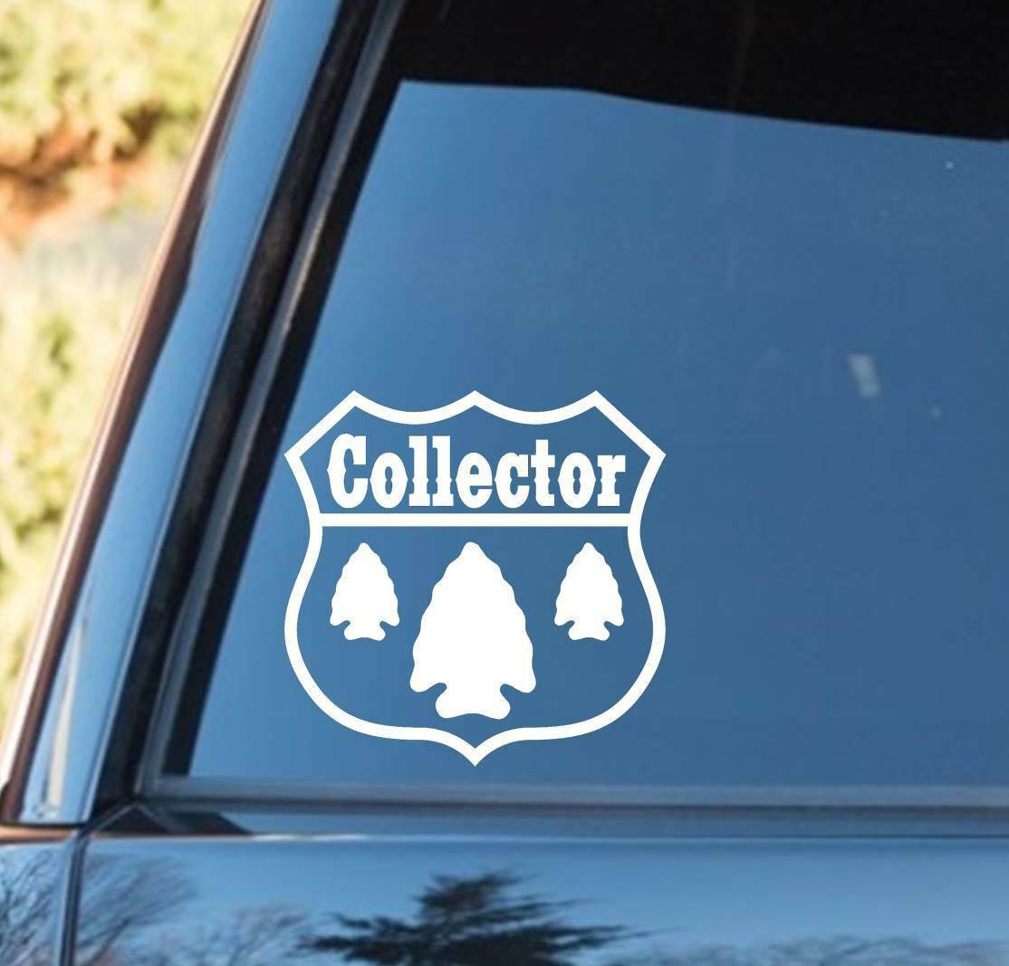 5.25"x5.25"  Arrowhead Collector Decal Sticker Car Truck SUV Van Laptop Surface