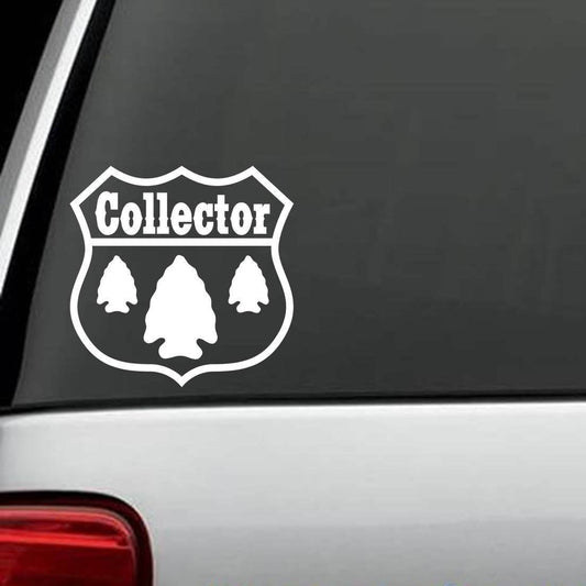 5.25"x5.25"  Arrowhead Collector Decal Sticker Car Truck SUV Van Laptop Surface