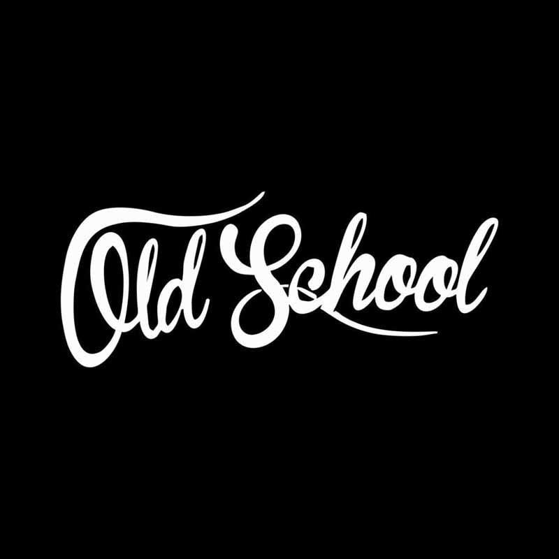 15.2CM*6.1CM Old School Vinyl Decal  Truck Funny Classic Car Sticker Black/Silver C10-01079