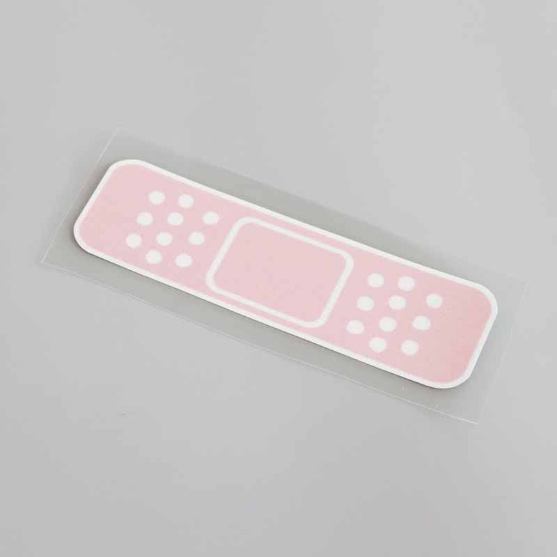 14.4CM*3.7CM Interesting Pink Car-styling PVC Band Aid Car Sticker Decal