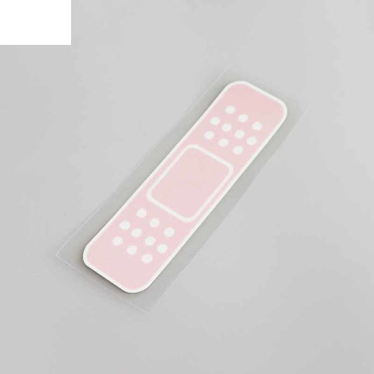 14.4CM*3.7CM Interesting Pink Car-styling PVC Band Aid Car Sticker Decal
