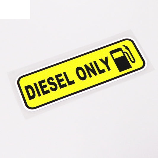13.7CM*4.3CM Fashion Diesel Only Graphical Car Sticker Decal PVC Decoration Accessories