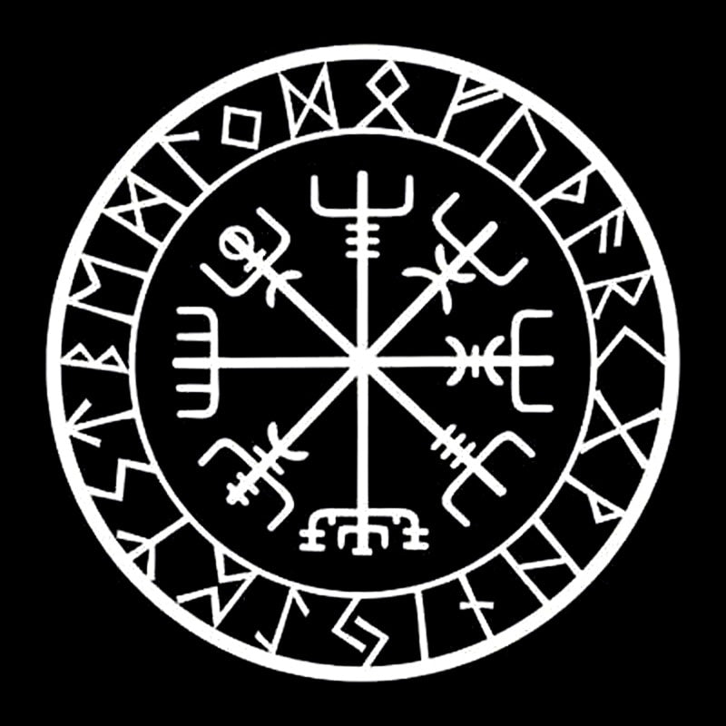 15cm*15cm Originality Compass Rune Vinyl Car-styling Decal Motorcycle Car Sticker S6-3521