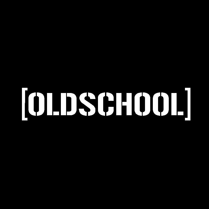 17CM*3.2CM Fun Car Styling Oldschool Vinyl Car Sticker Decal Black Silver C11-1417