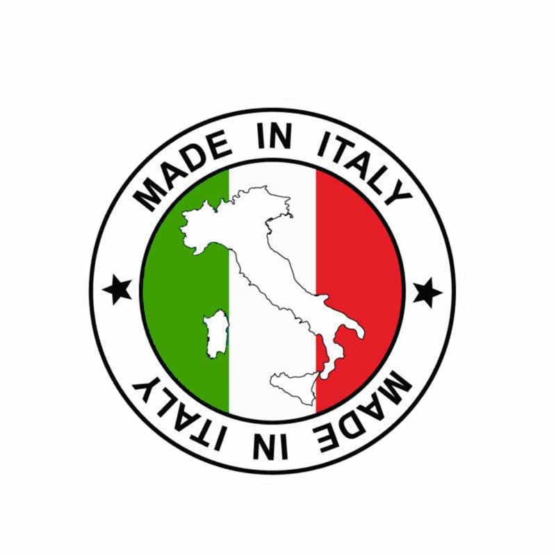 10.9CM*10.9CM Personality Made In Italy Map Decal Car Sticker Flag Car Accessories