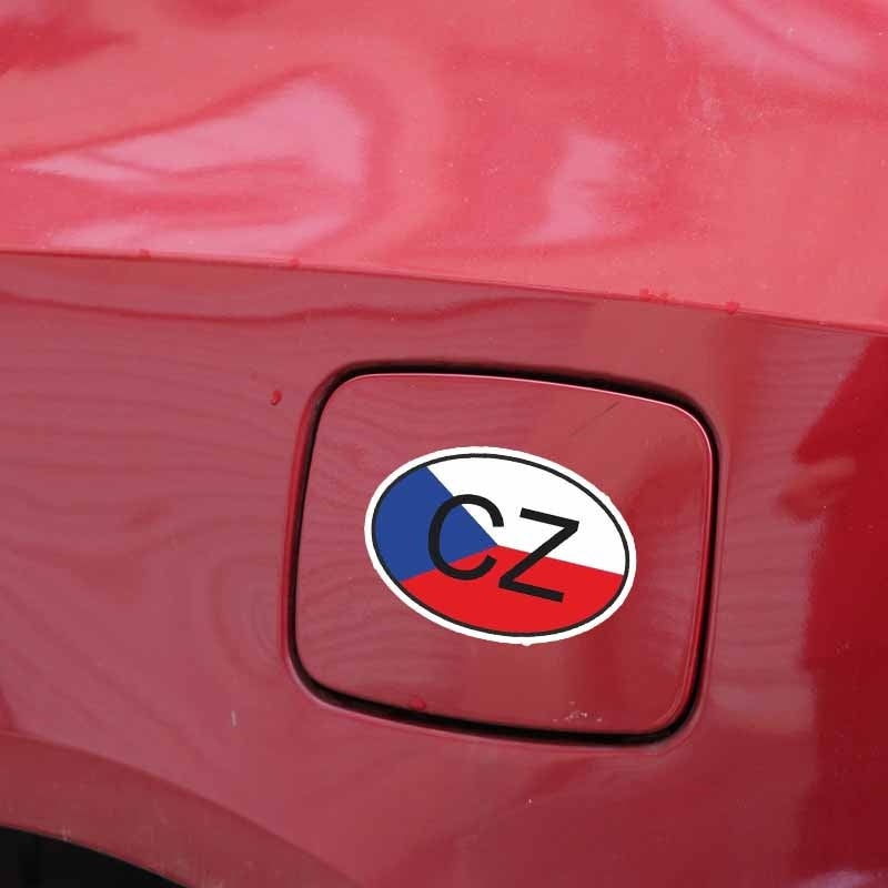 14.6CM*8.5CM Creative RU Flag Russia Sticker  Decal Car Sticker