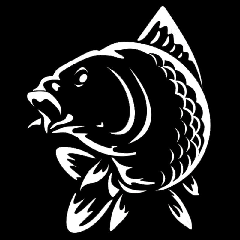 12.3*15.2CM Marine Animal Fish Funny Car Sticker Fashion Car Styling Decoration Accessories C4-0794