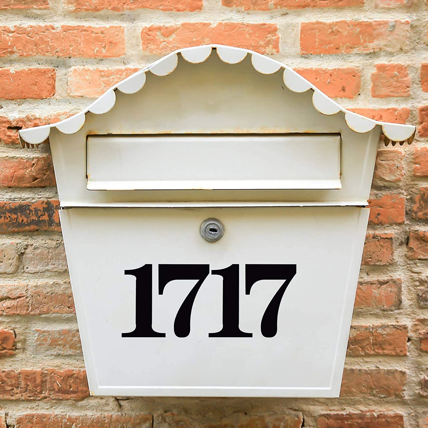 4 Sets Mailbox Numbers Sticker 3 Inch Self Adhesive Mailbox Number Decals Waterproof Number Sticker for Mailbox Signs Window Door Cars Trucks Home Business Address Number