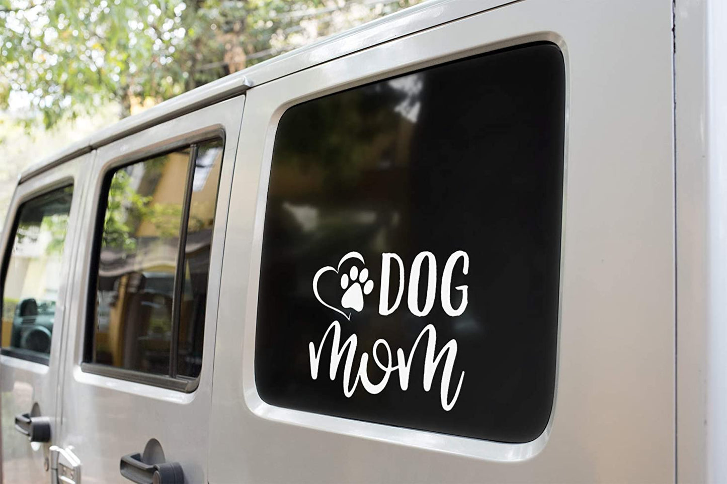 4"x5" Cute Car Decals Sticker Truck Bumper Window Pet (Dog Mom)