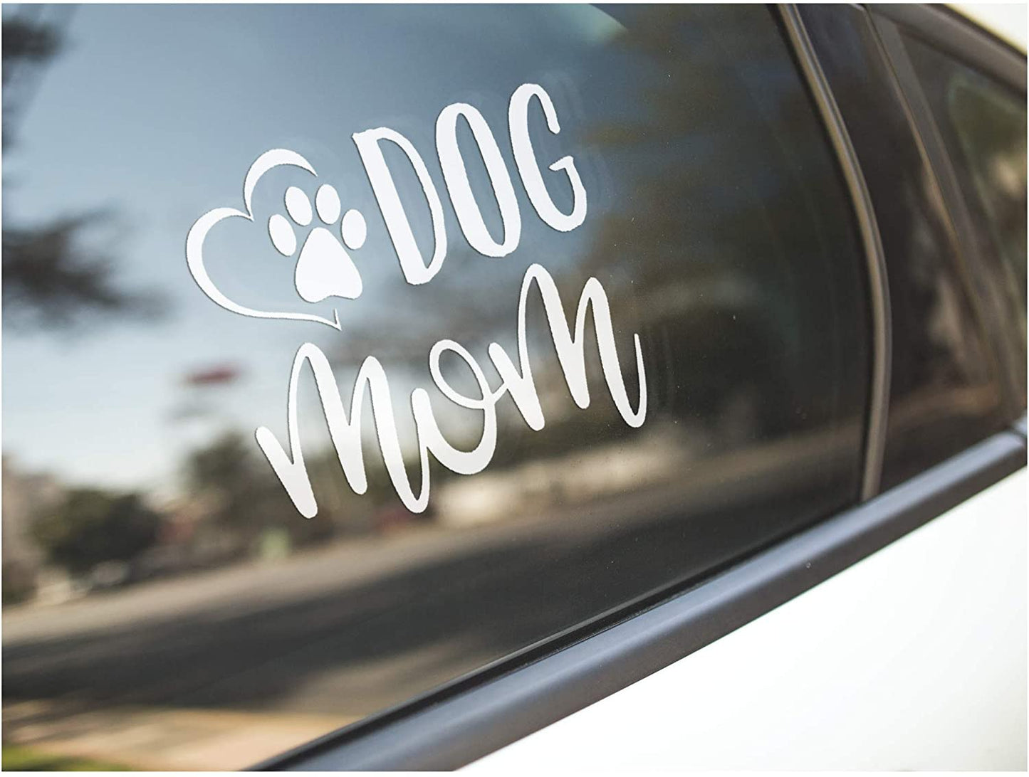 4"x5" Cute Car Decals Sticker Truck Bumper Window Pet (Dog Mom)