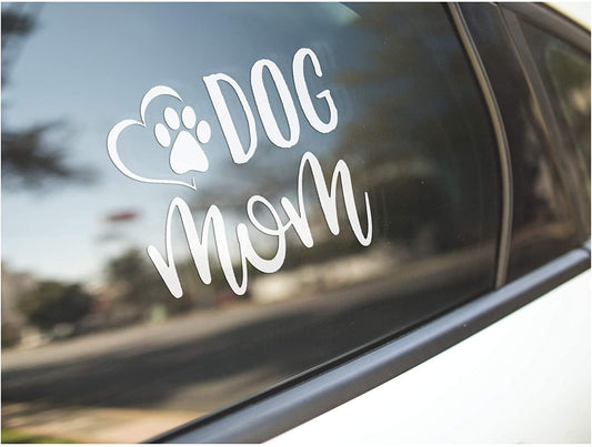 4"x5" Cute Car Decals Sticker Truck Bumper Window Pet (Dog Mom)
