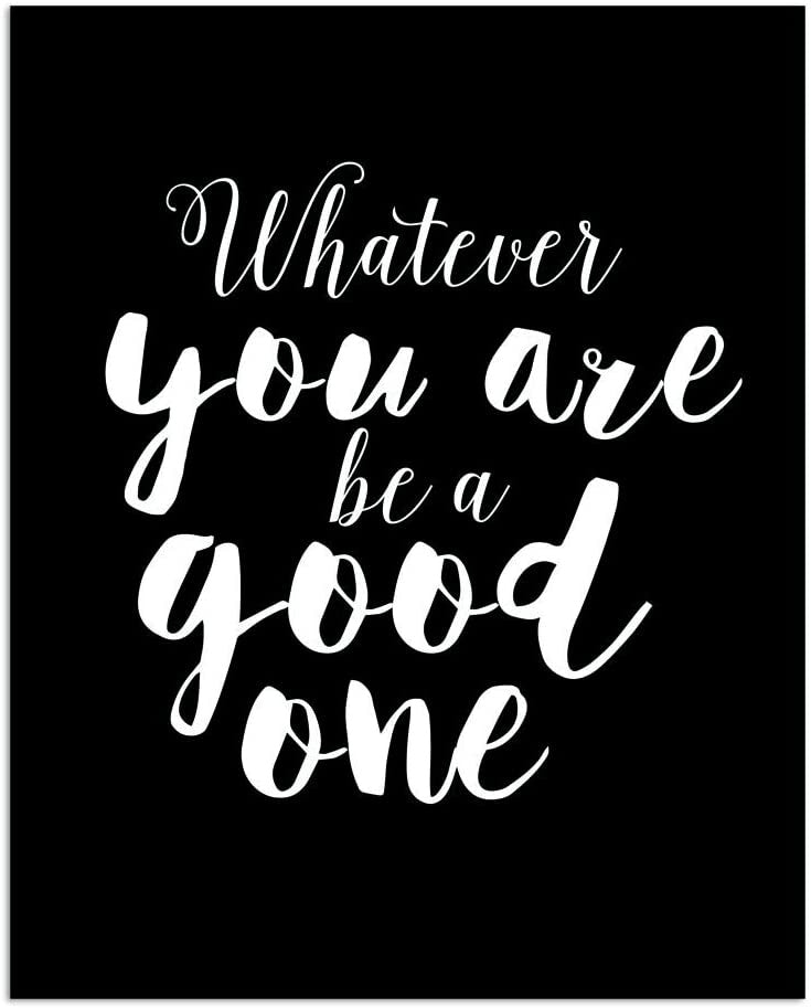 8"x10"x6 Panels No Frame Wall Art Posters Inspirational Quotes Wall Decor for Living Room Bedroom