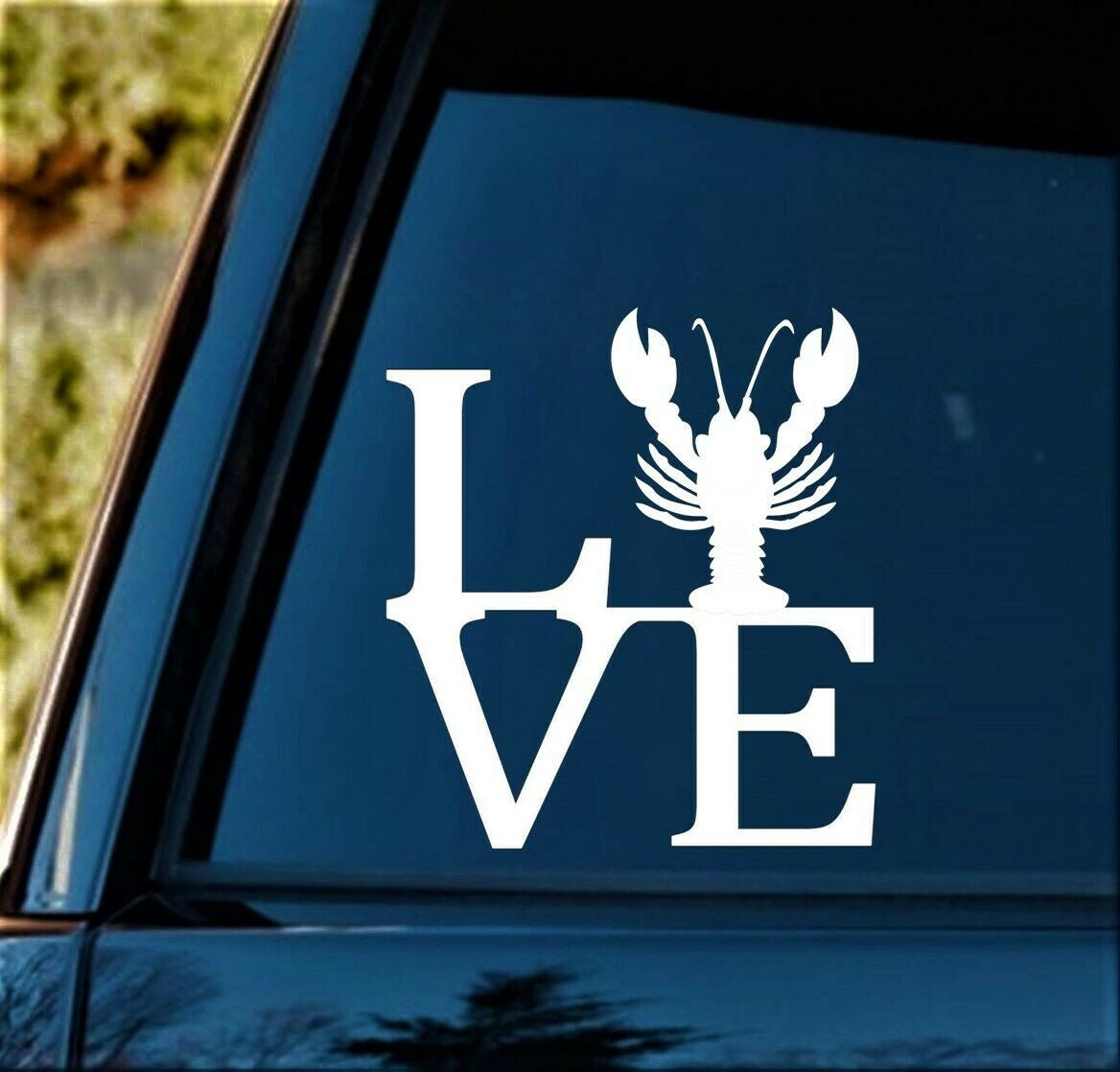 5.5" Lobster Love Decal Sticker for Car Boat Laptop