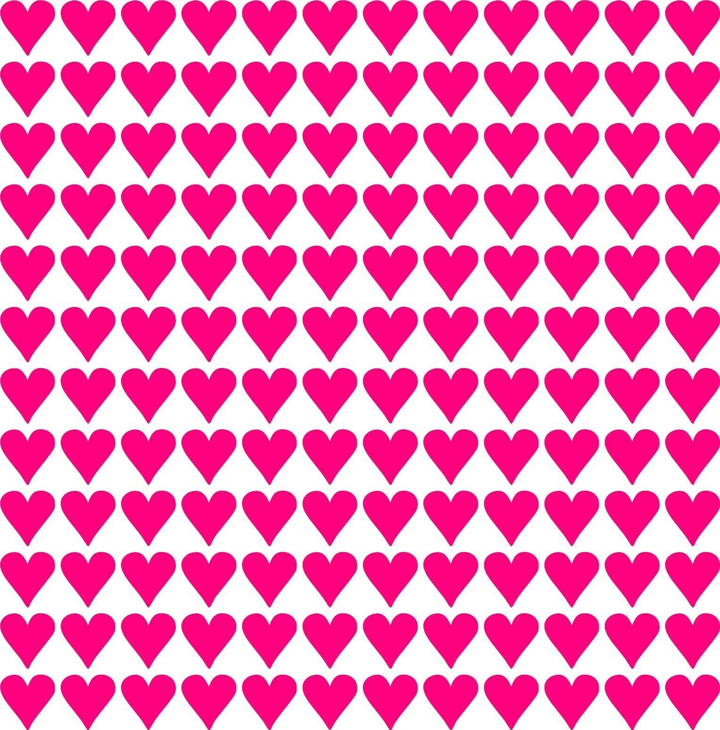 144 X Heart Shape Vinyl Stickers 10mm Self Adhesive Peel and Stick Wedding Decal