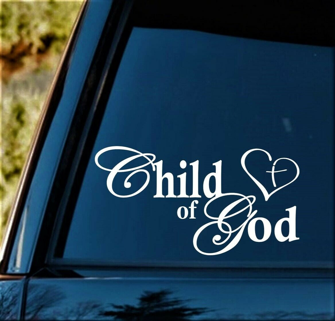 7.5“x4” Child Of God Decal Sticker for Car Window Religious Faith Decal