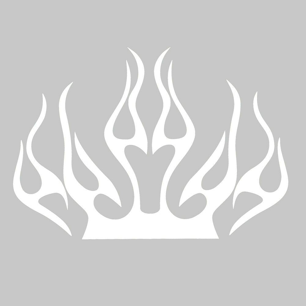 1x Car Truck SUV Hood Side Body Vinyl Flames Graphics Decal Emblem Sticker DIY