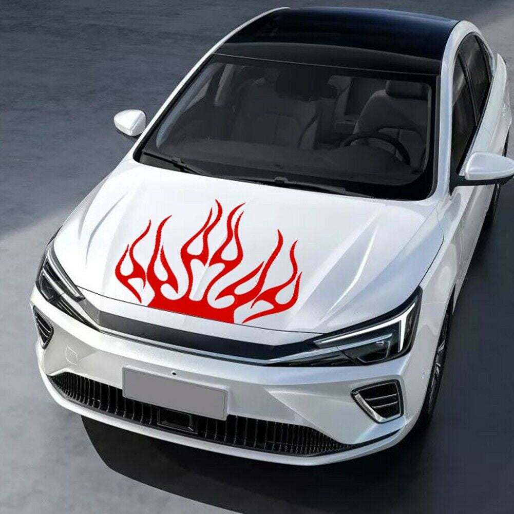 1x Car Truck SUV Hood Side Body Vinyl Flames Graphics Decal Emblem Sticker DIY