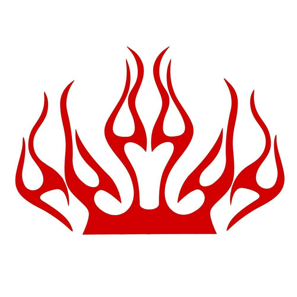 1x Car Truck SUV Hood Side Body Vinyl Flames Graphics Decal Emblem Sticker DIY