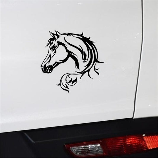 20*20cm Horse Head Beautiful Animal Pattern Vinyl Car Body Decorative Decal Car Stickers