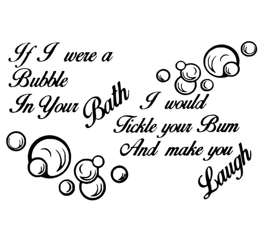 Hot 44 CM X 28 CM Vinyl Cut Wall Art Vinyl Sticker For Bathroom Shower Room Glass Mirror Decal Art
