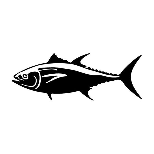 20.3*7.5cm BLUEFIN TUNA Fish Vinyl Decal Car Window Bumper Stickers Animal Car Accessories 6 Colors