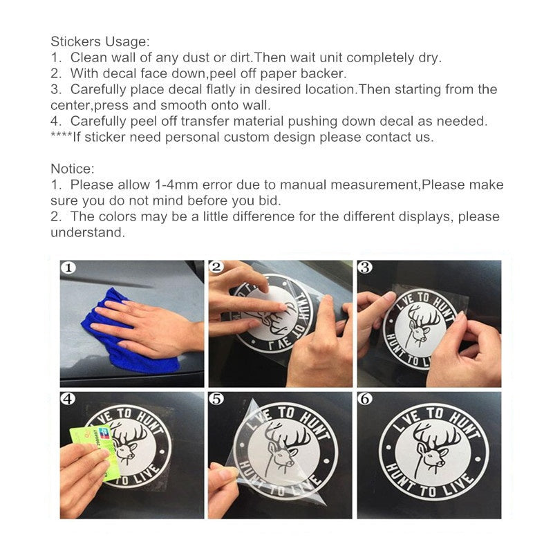 Creative Two Horses Graphical Car Sticker and Decal Funny Animal Car Styling Black/Silver (Size:26*7.5cm)