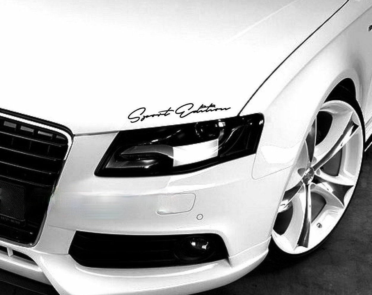 Sport Edition Decal Sticker Racing Car Hood Emblem Logo Performance Motorsport