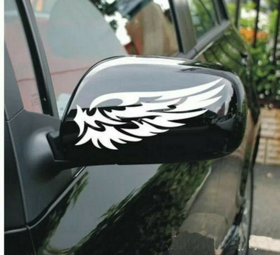 1Pair Car Mirror Angel Wings Sticker Stickers