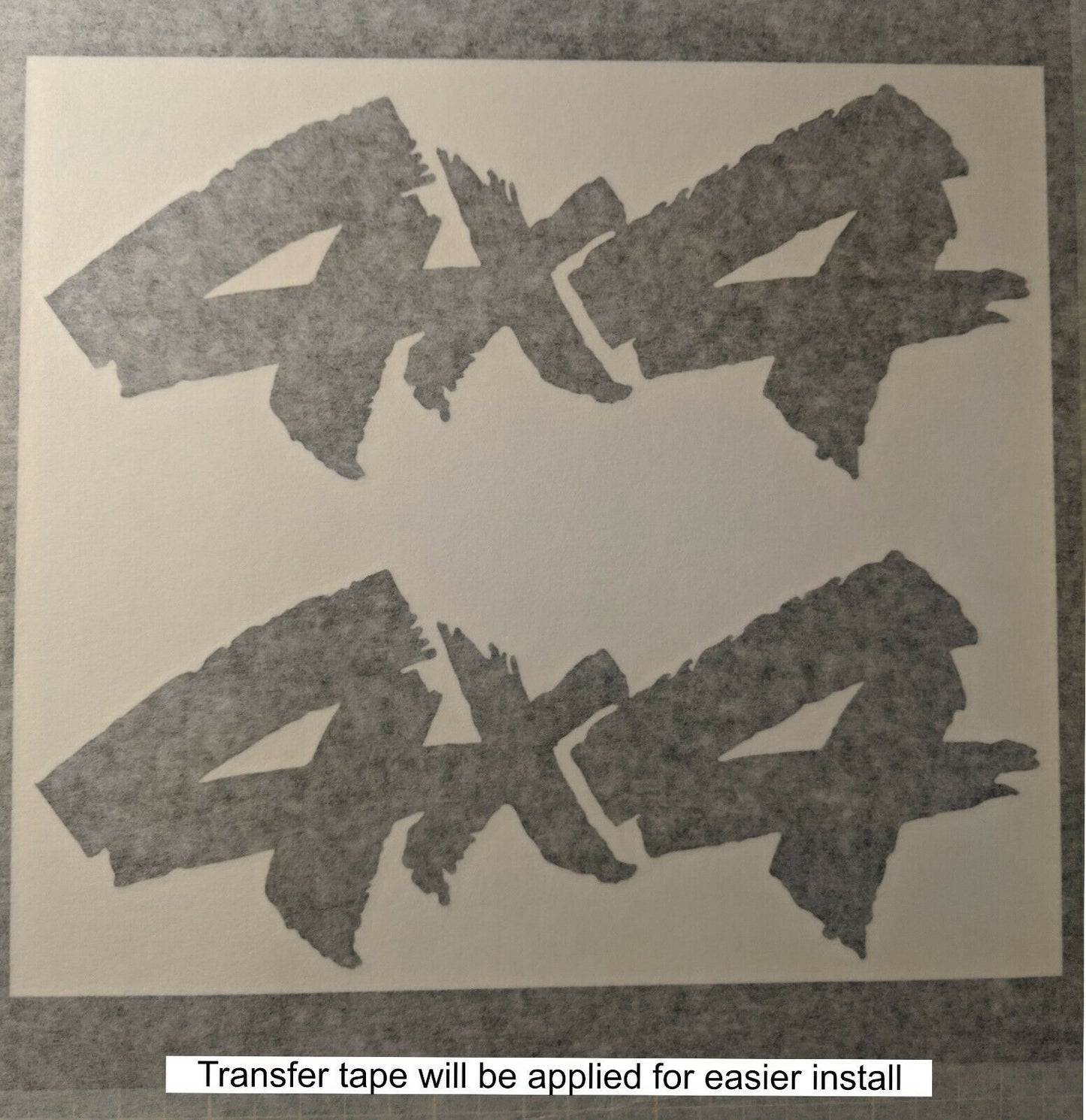 2 4X4 Vinyl Decal Stickers for Truck, SUV, or ATV