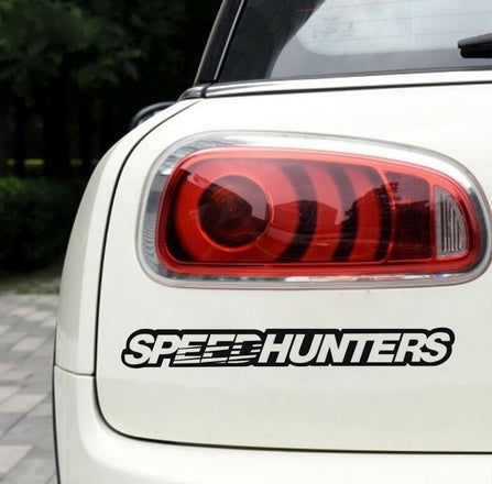 Car Stickers 3D 50*5cm SPEEDHUNTERS Former Super Personality Windshield Stickers