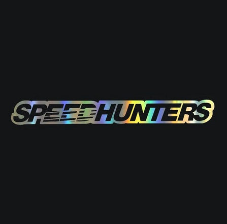 Car Stickers 3D 50*5cm SPEEDHUNTERS Former Super Personality Windshield Stickers