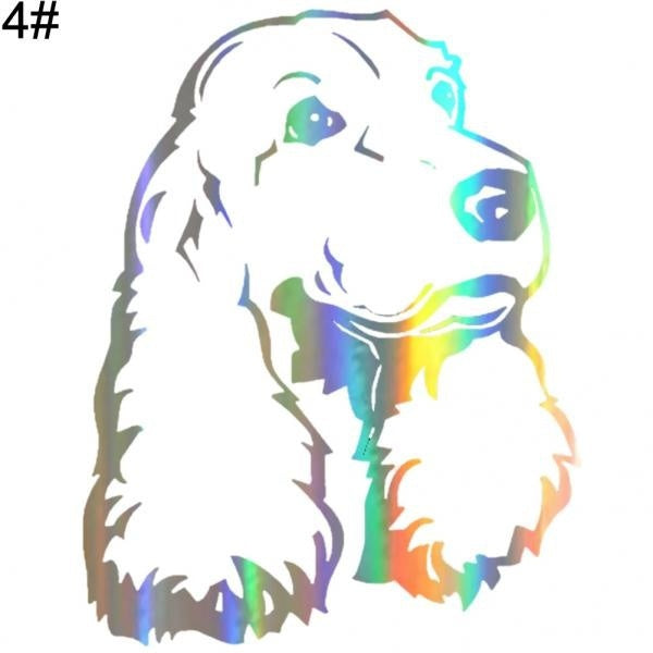 Hot Car Styling Vinyl Waterproof Laser Sticker Decal