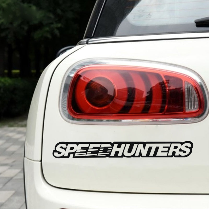 Car Stickers 3D  SPEEDHUNTERS Former Super Personality Windshield Stickers and Decals Car Styling JDM Funny Sticker On Car