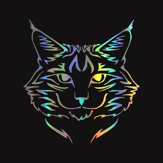 Anycuros Maine Coon Cat Breed Kitten Pet Animal Vinyl Decal Classic Cartoon Window Decoration Car Sticker 14*15CM