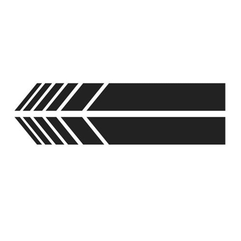 2pcs Sticker on Auto SUV Vinyl Graphic Car Sticker Rearview Mirror Side Decal Stripe DIY Car Body Decals Car Styling 15.3*2cm