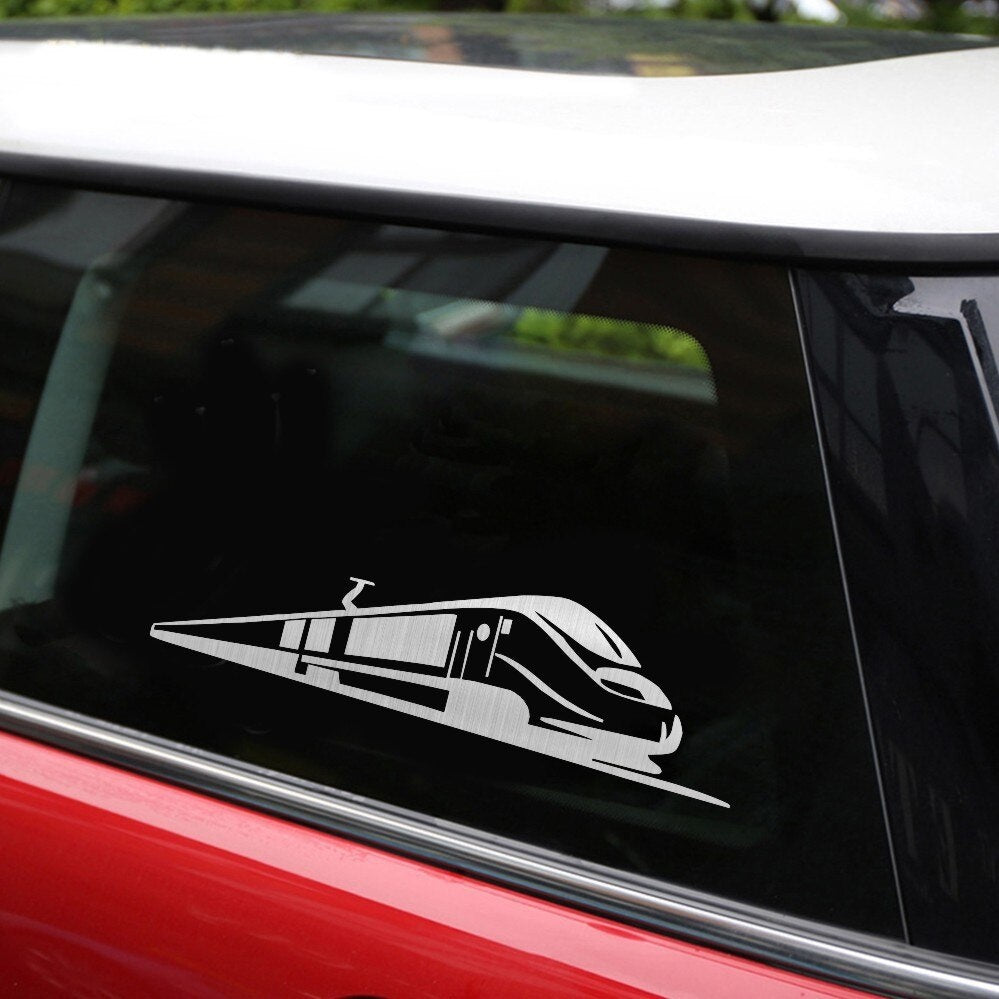 DIY Car Sticker High-Speed Train Stickers Decals Car Styling Decoration Door Body Window Vinyl Sticker Car Accessories