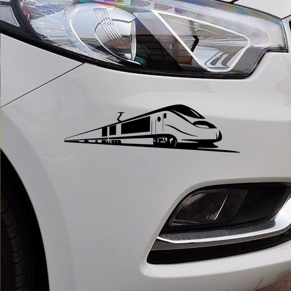 DIY Car Sticker High-Speed Train Stickers Decals Car Styling Decoration Door Body Window Vinyl Sticker Car Accessories