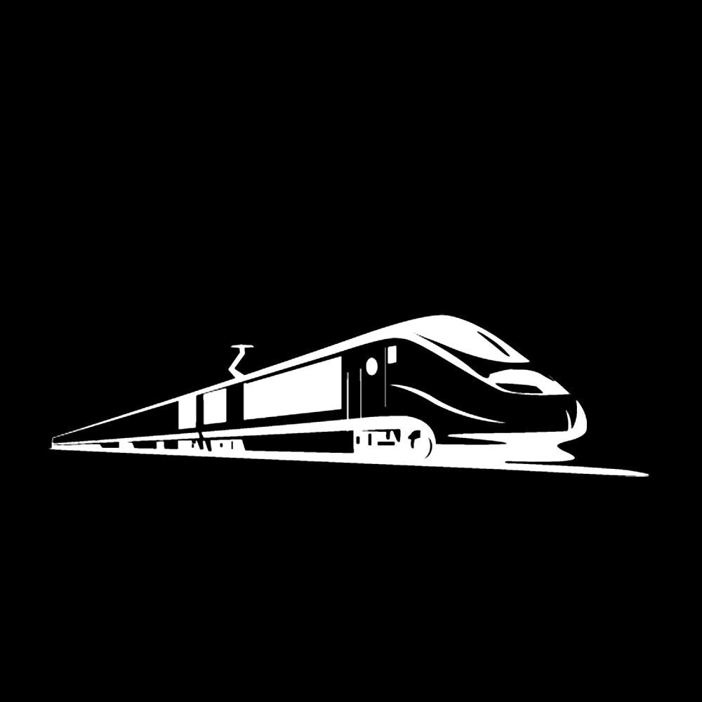 DIY Car Sticker High-Speed Train Stickers Decals Car Styling Decoration Door Body Window Vinyl Sticker Car Accessories